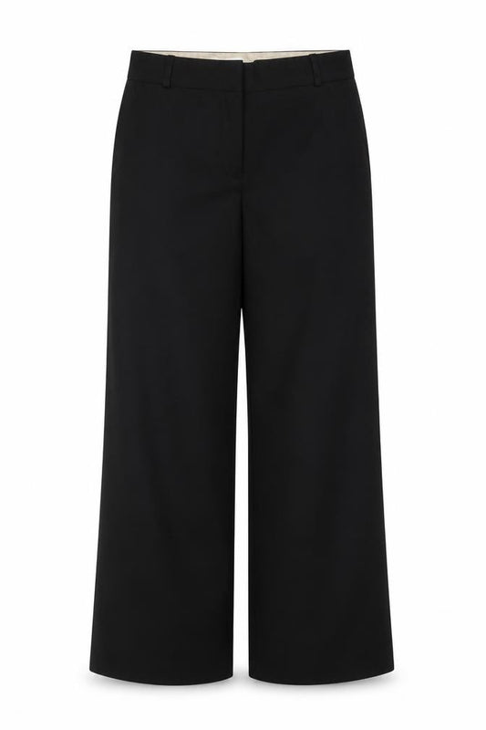 Next Women’s Black Petite Size 10 Tailored Bootcut Dress Trousers