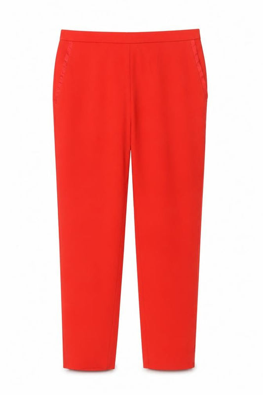 F&F for Tu Women Red Size 12 Tapered Stretch Work Trousers