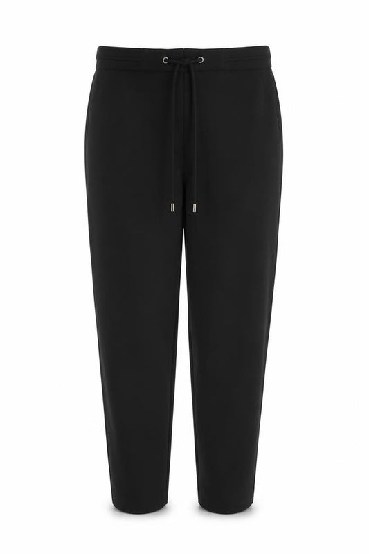 F&F Women’s Black Size 12 Tapered Drawstring Work Trousers