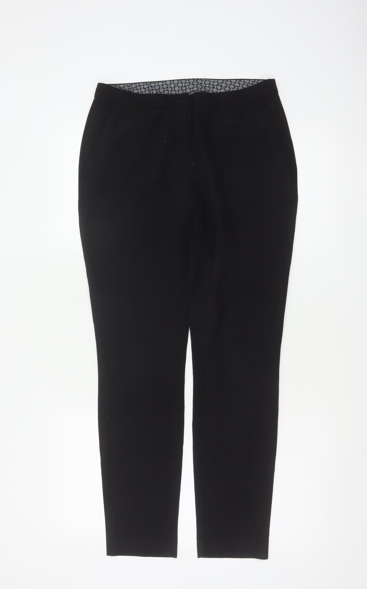 New Look Women’s Black Size 8 Straight Tailored Work Trousers