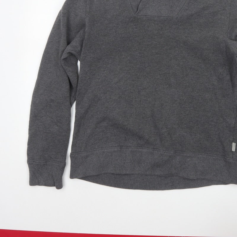 Ted Baker Men’s Grey XL Shawl Collar Pullover Sweatshirt