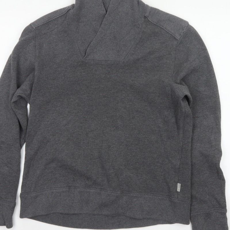 Ted Baker Men’s Grey XL Shawl Collar Pullover Sweatshirt