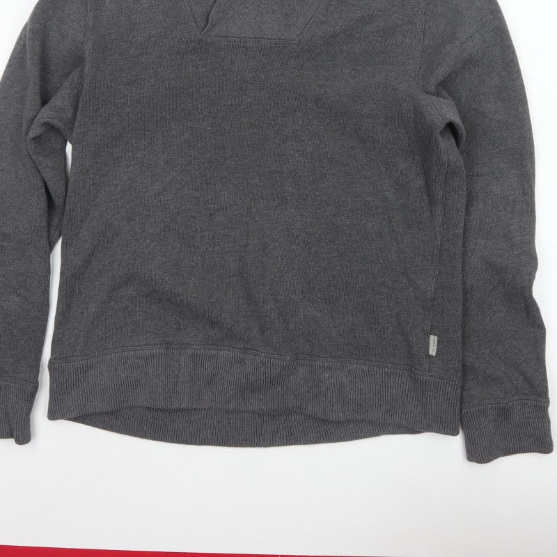 Ted Baker Men’s Grey XL Shawl Collar Pullover Sweatshirt