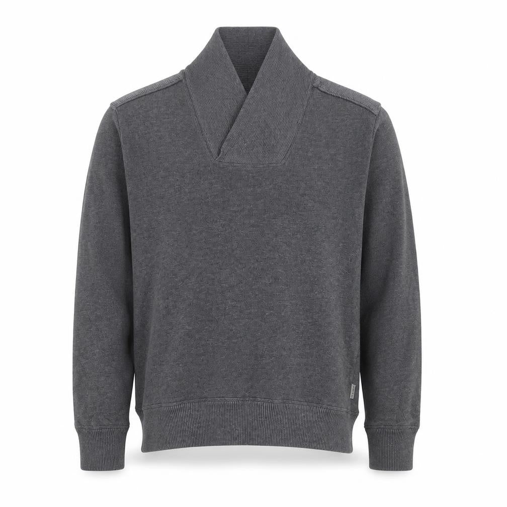 Ted Baker Men’s Grey XL Shawl Collar Pullover Sweatshirt