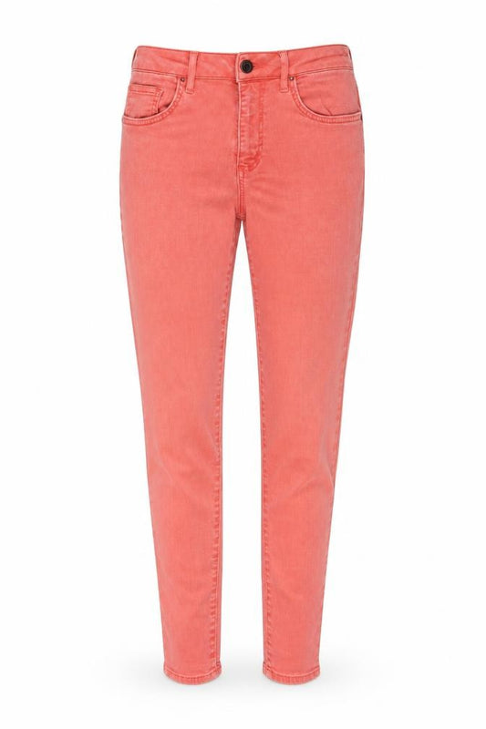 Marks and Spencer Women Pink UK 12 Skinny Stretch Denim Jeans Regular