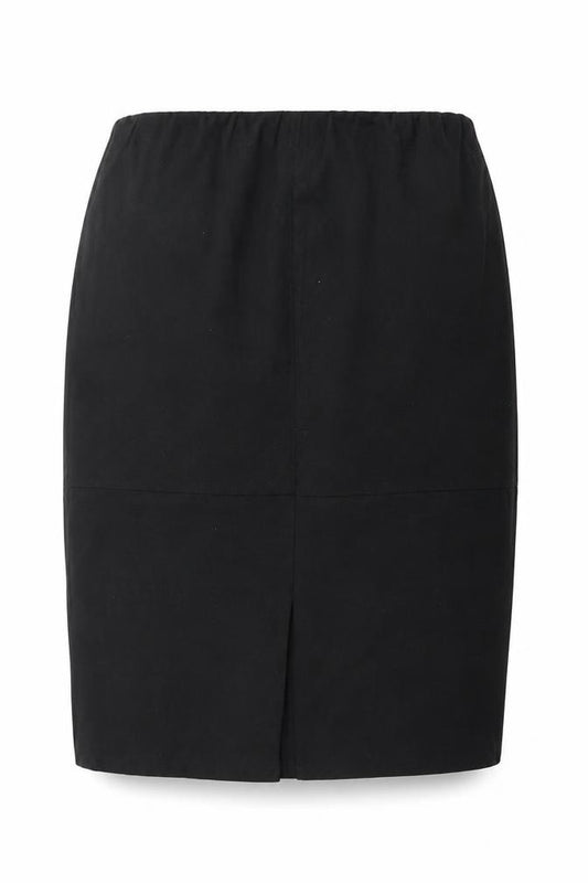 Izabel London Women Black UK 10 Knee Length Pencil Stretch Skirt