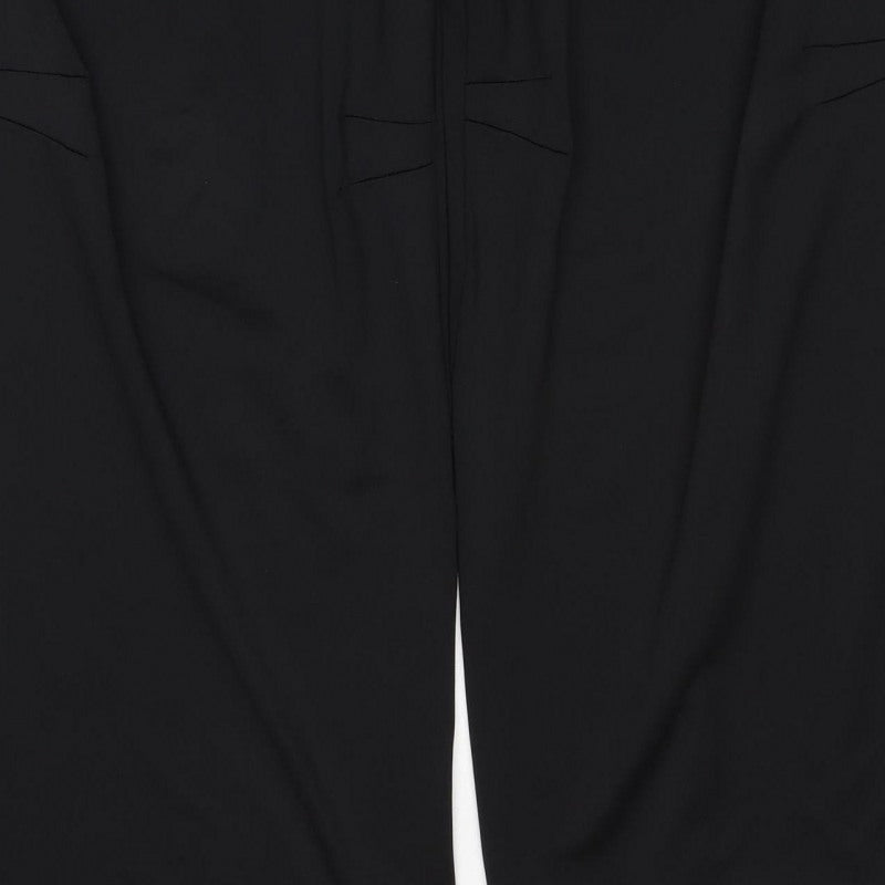 Reebok Women’s Black UK 16 Track Pants Drawstring Pockets