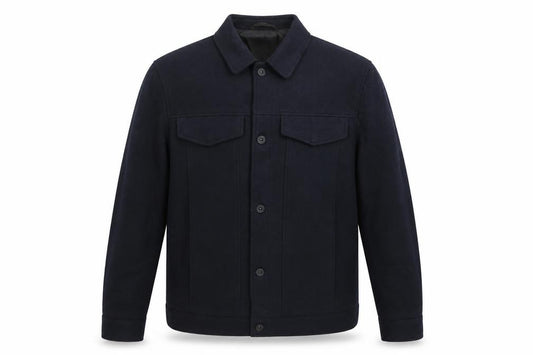 Marks and Spencer Men's Black M Basic Button Lined Jacket Pockets