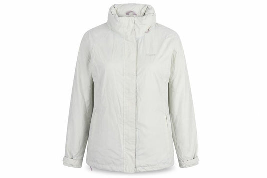 Regatta Women’s White UK 16 Hooded Rain Jacket Outdoor Zip