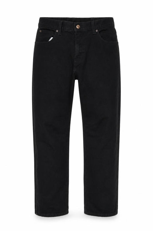 Wrangler Men’s Black W32 L30 Regular Fit Straight Leg Cotton Jeans