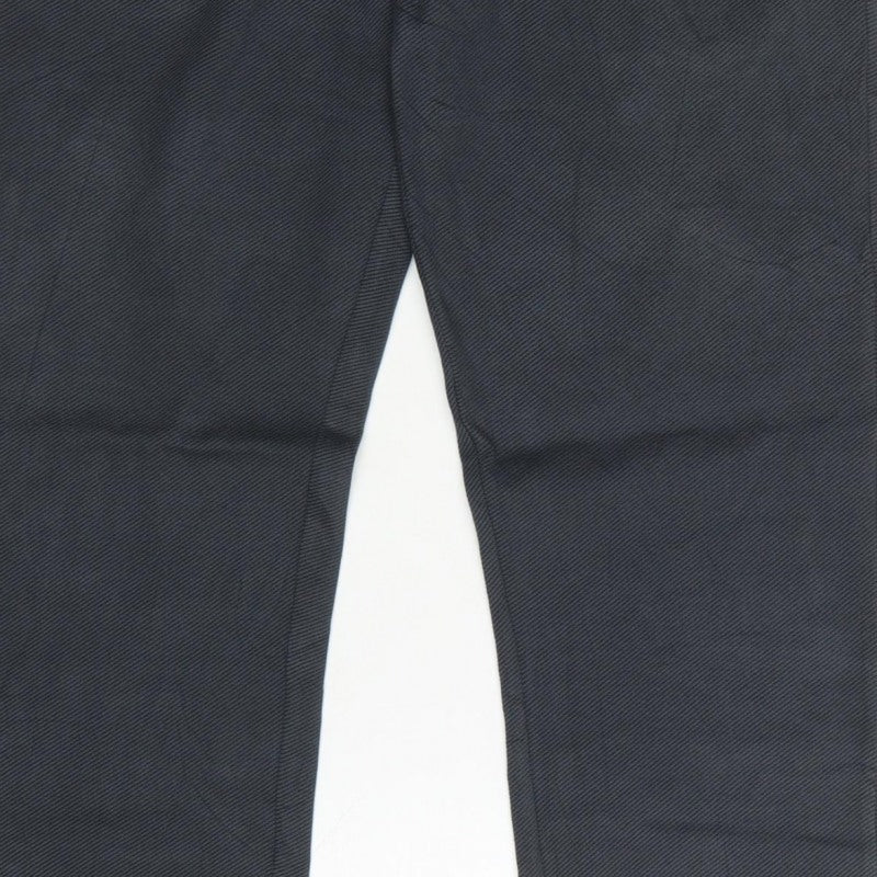 Autograph Men’s Black Size S Slim Tapered Drawstring Jogger Trousers
