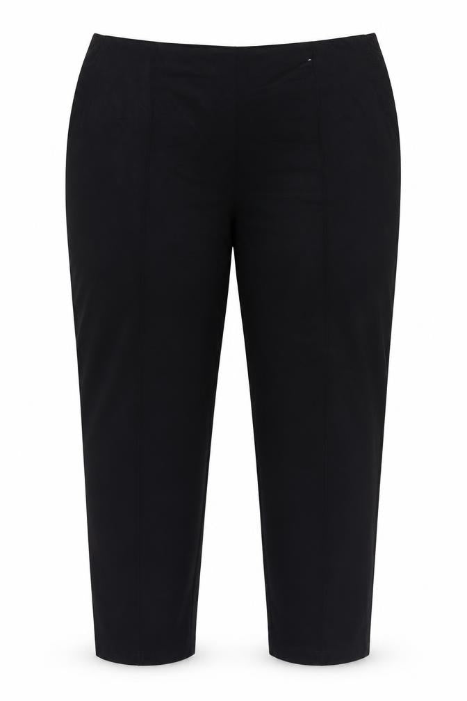 Marks & Spencer Women Black Size 20 Regular Tailored Tapered Work Trousers