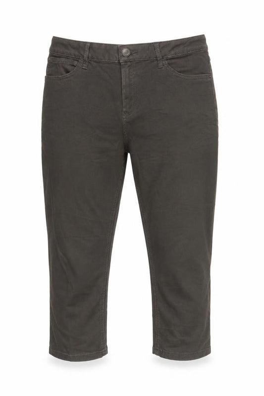 Marks and Spencer Women Grey UK 12 Slim Cropped Stretch Jeans