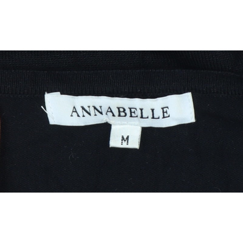 Annabelle Women's Black M Embellished Round Neck Knit Pullover Jumper