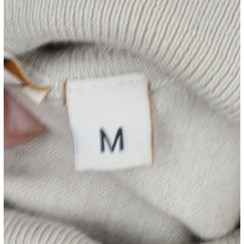 Greenwoods Men's Beige M Roll Neck Knit Pullover Classic Jumper