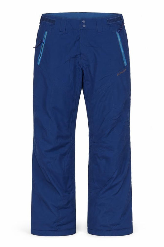 Aulp Men's Blue Size S Waterproof Breathable Snow Ski Trousers