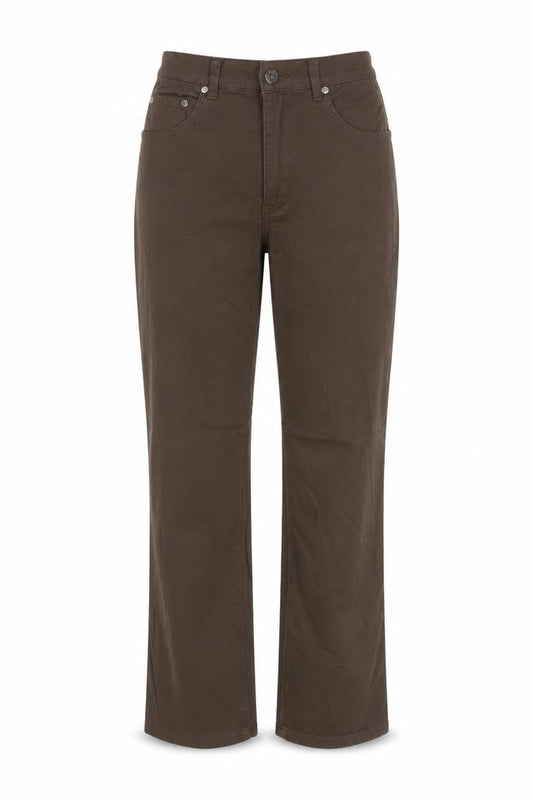 Damart Women’s Brown UK 10 Bootcut Stretch Jeans 29in