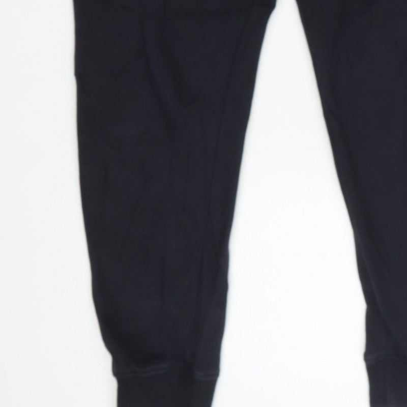 Next Men's Black S Short Slim Fit Jogger Sweatpants Cotton Blend