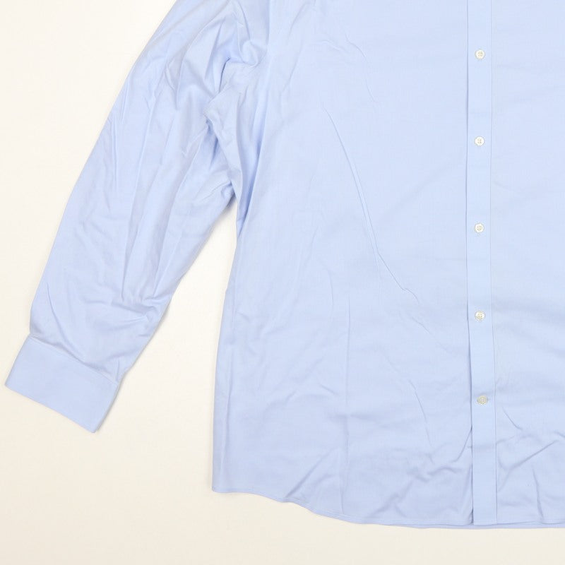 Marks and Spencer Men Blue 3XL Regular Fit Non-Iron Formal Shirt