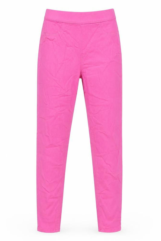 Marks and Spencer Women Pink Size 8 Long Jeggings Stretch Jeans