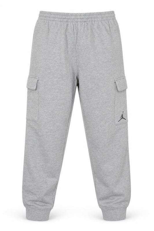 Jordan Boys Grey XL 13-15 Years Fleece Jogger Sweatpants Basketball