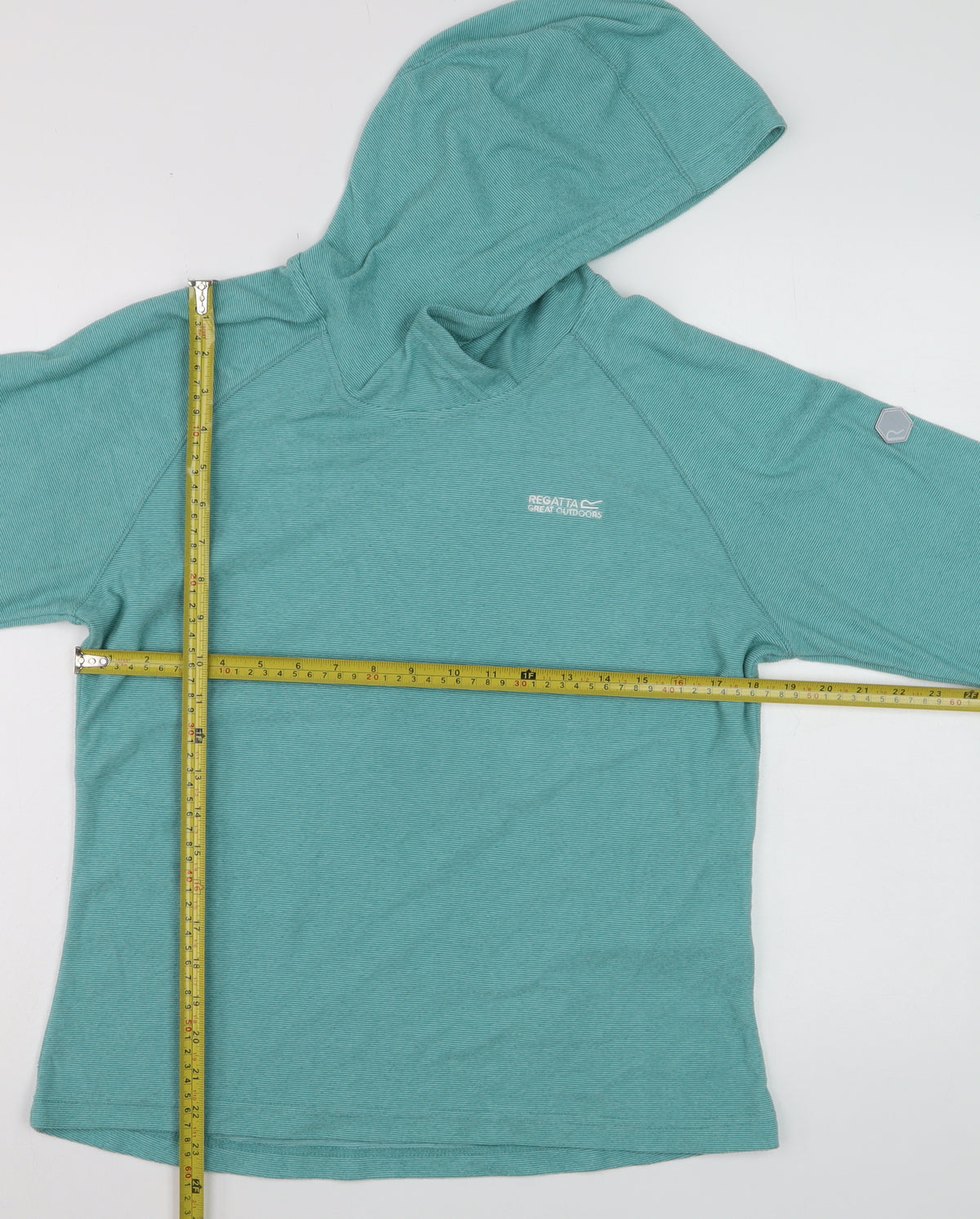 Regatta Women Green UK 12 Hooded Pullover Sweatshirt Lightweight Logo