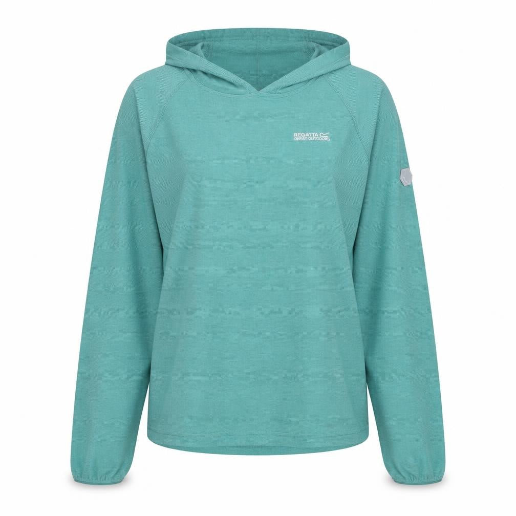 Regatta Women Green UK 12 Hooded Pullover Sweatshirt Lightweight Logo