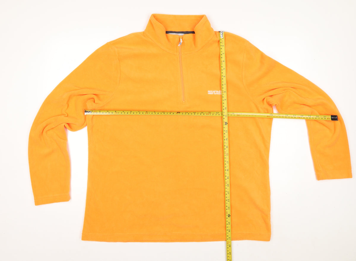 Regatta Women’s Orange UK 20 1/2 Zip Fleece Pullover Sweatshirt