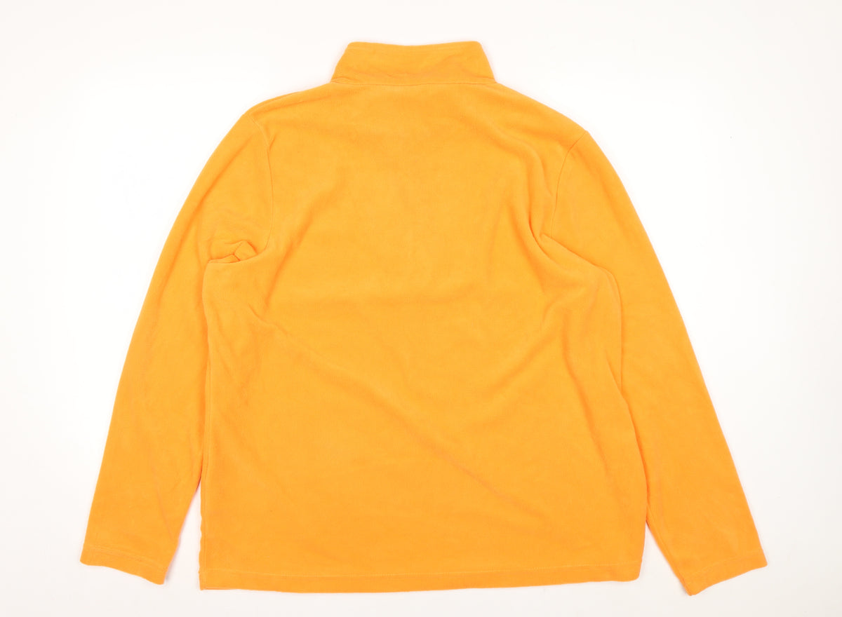 Regatta Women’s Orange UK 20 1/2 Zip Fleece Pullover Sweatshirt