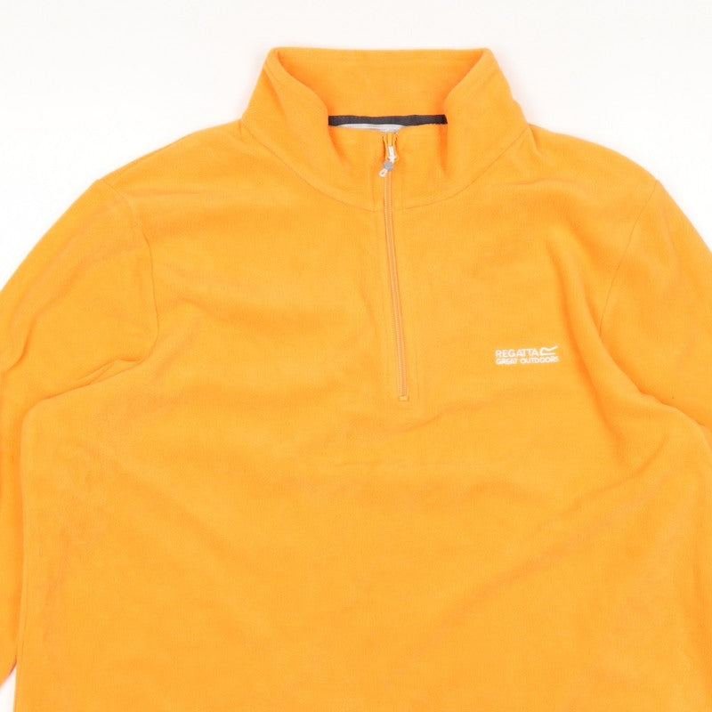 Regatta Women’s Orange UK 20 1/2 Zip Fleece Pullover Sweatshirt