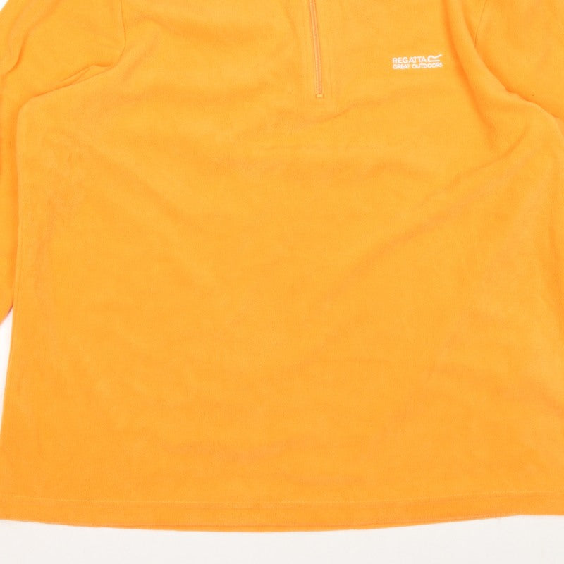 Regatta Women’s Orange UK 20 1/2 Zip Fleece Pullover Sweatshirt