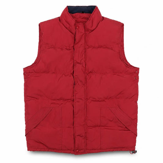 Dunnes Men Red Large Puffer Bodywarmer Insulated Padded Gilet