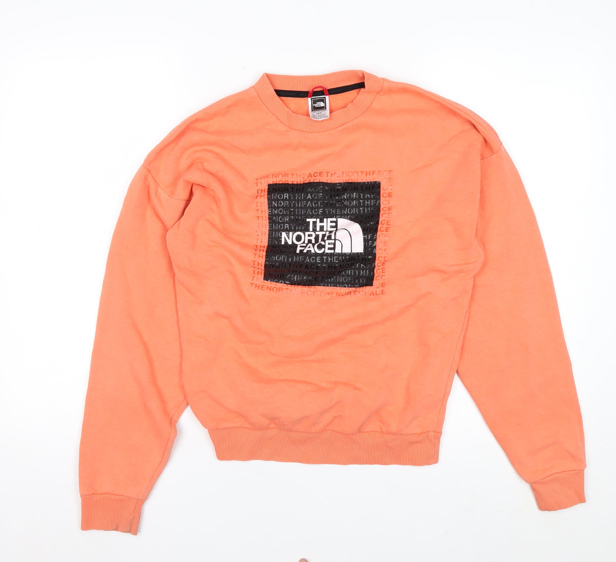 The North Face Women’s Orange XS Pullover Graphic Sweatshirt