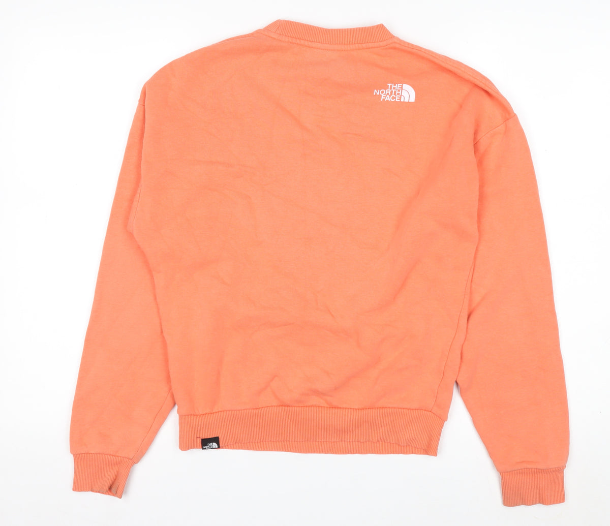 The North Face Women’s Orange XS Pullover Graphic Sweatshirt