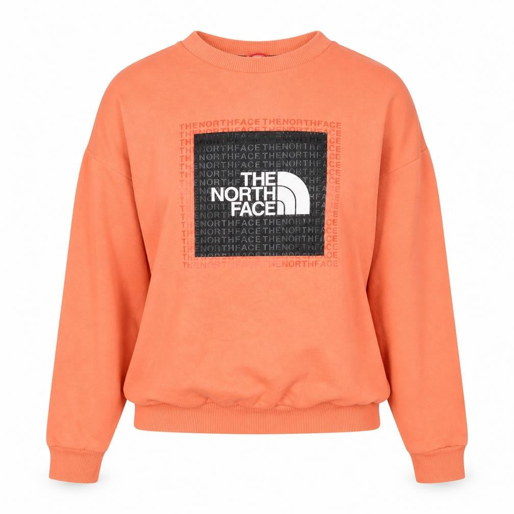 The North Face Women’s Orange XS Pullover Graphic Sweatshirt