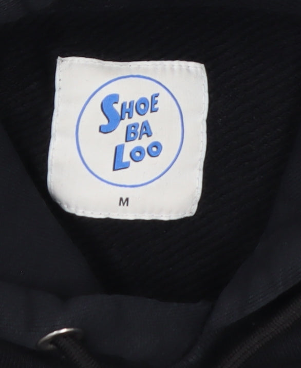 Shoe Ba Loo Women’s Black M Pullover Hoodie Logo Cotton
