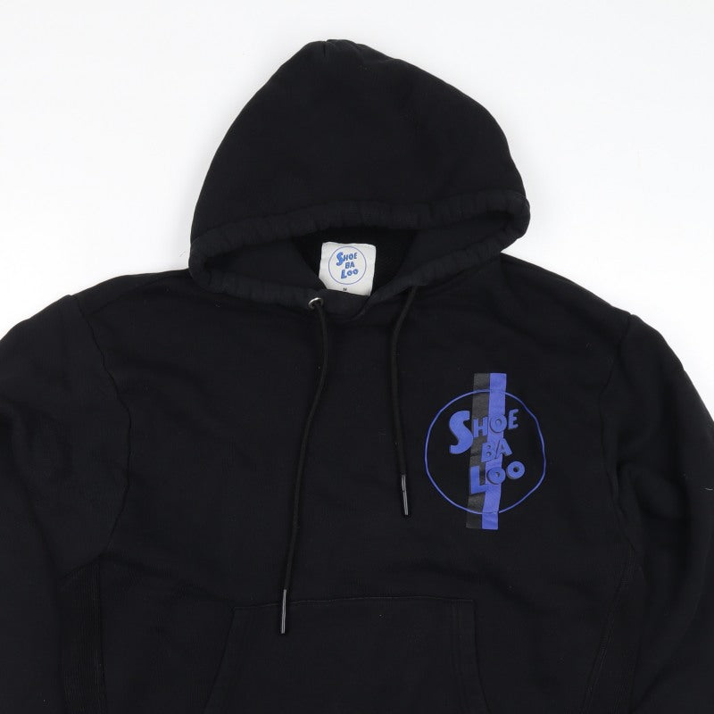Shoe Ba Loo Women’s Black M Pullover Hoodie Logo Cotton