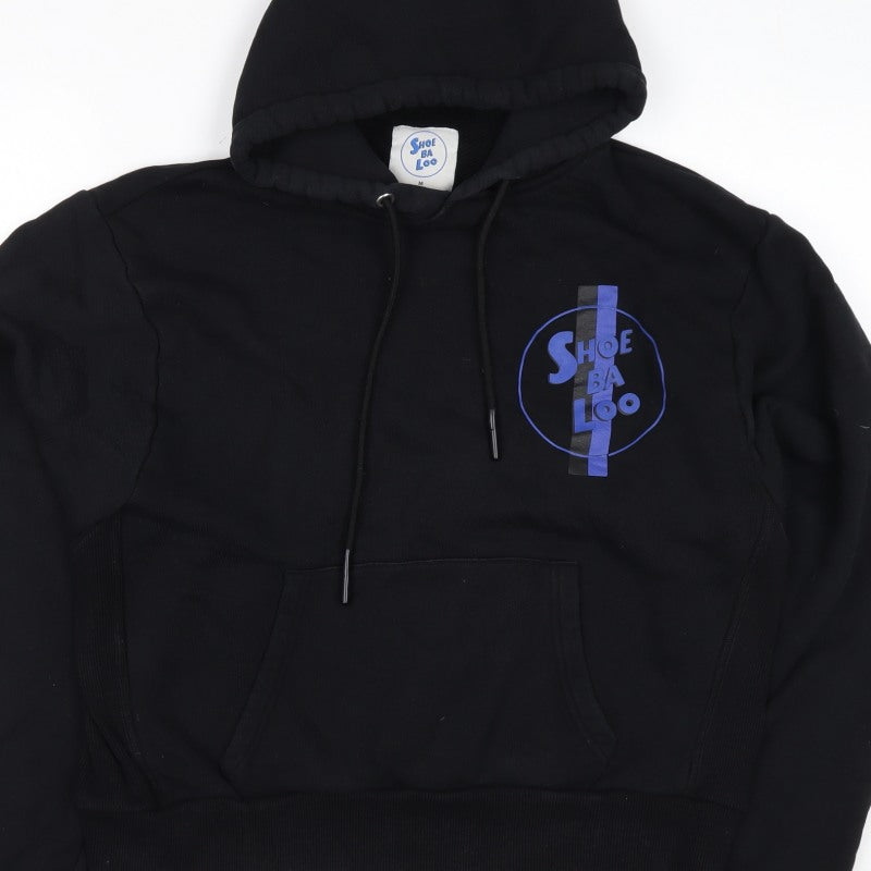Shoe Ba Loo Women’s Black M Pullover Hoodie Logo Cotton
