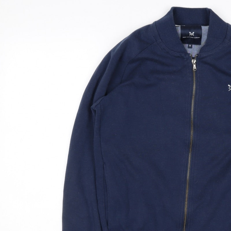 Crew Clothing Company Men’s Blue S Full Zip Track Jacket