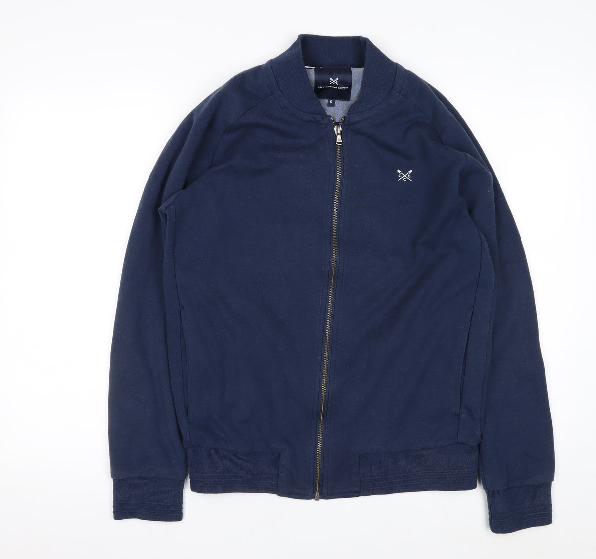 Crew Clothing Company Men’s Blue S Full Zip Track Jacket