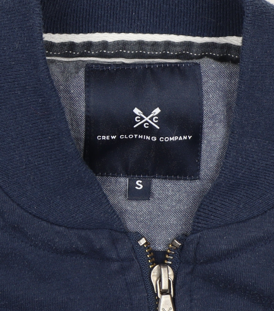 Crew Clothing Company Men’s Blue S Full Zip Track Jacket