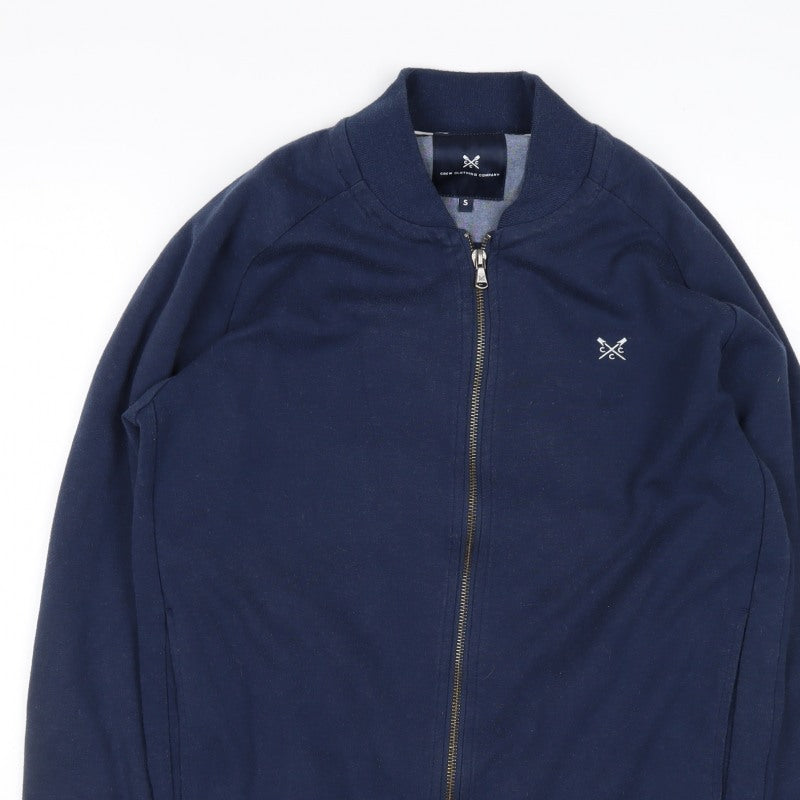 Crew Clothing Company Men’s Blue S Full Zip Track Jacket