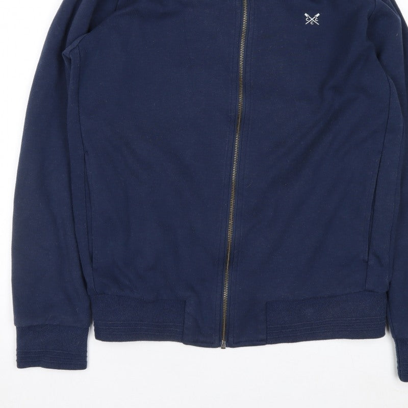 Crew Clothing Company Men’s Blue S Full Zip Track Jacket