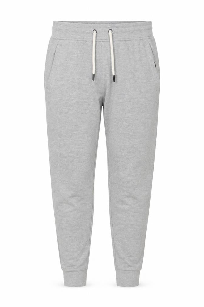 Pull&Bear Men Grey S Tapered Jogger Sweatpants Drawstring