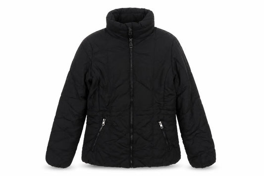 Marks and Spencer Women Black Size 10 Puffer Jacket Quilted Zip