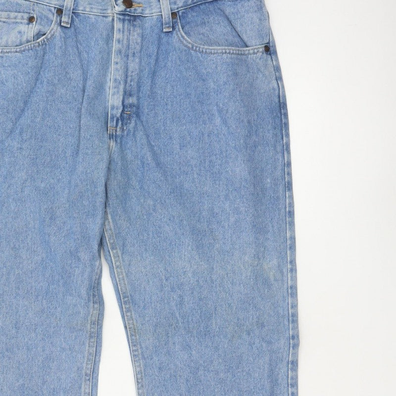 Wrangler Men’s Blue Light Wash 966 Regular Straight Jeans W36 L30