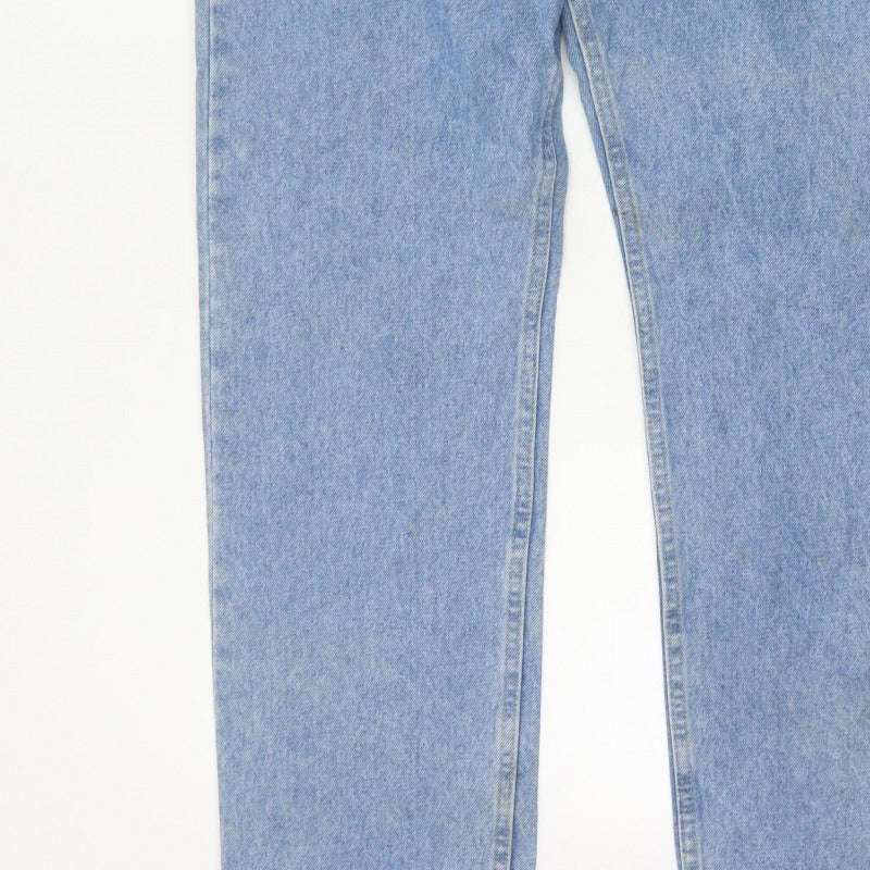 Wrangler Men’s Blue Light Wash 966 Regular Straight Jeans W36 L30