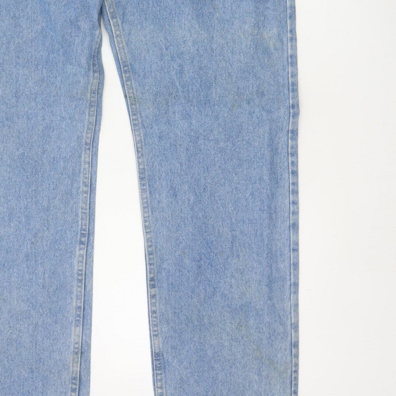Wrangler Men’s Blue Light Wash 966 Regular Straight Jeans W36 L30