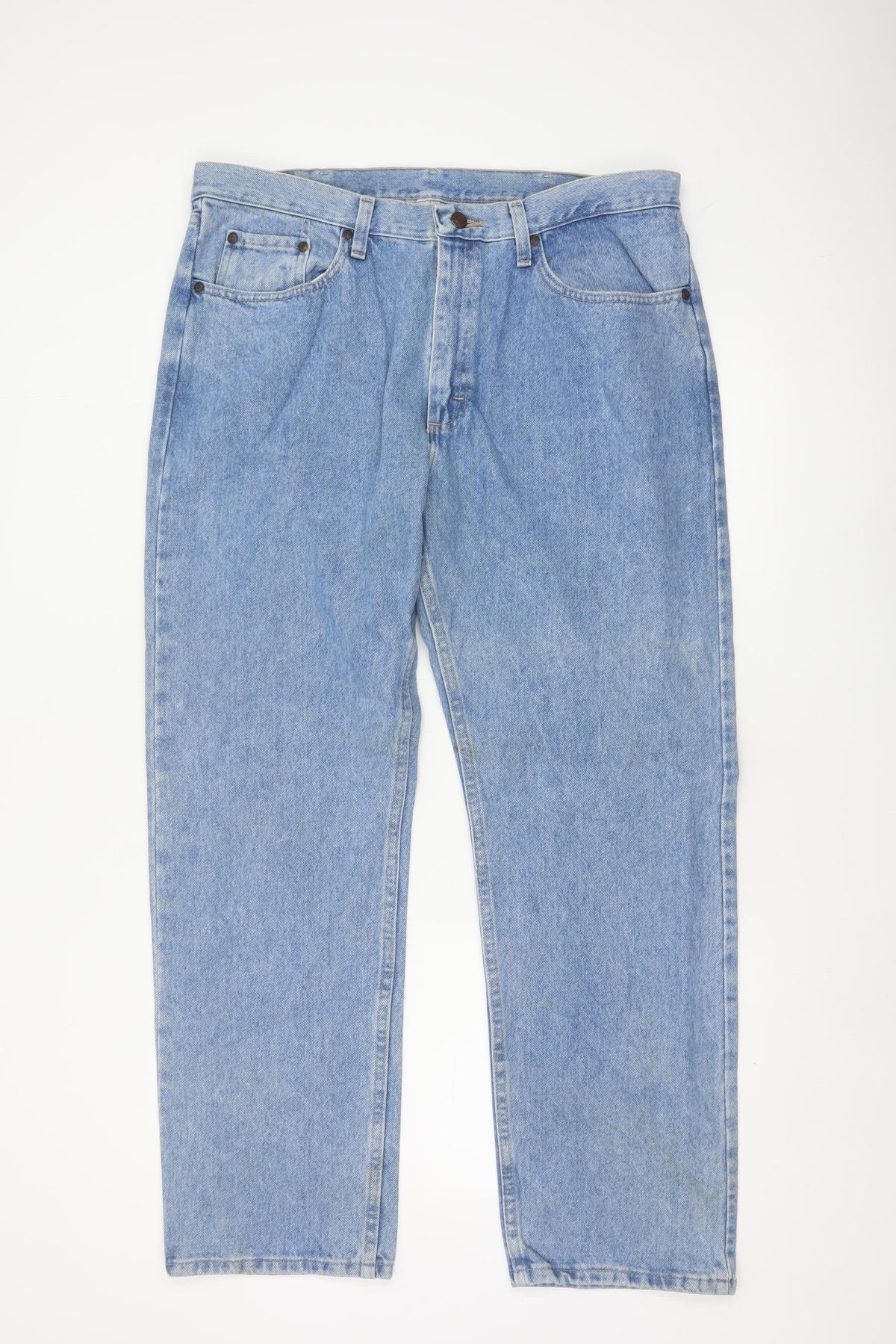 Wrangler Men’s Blue Light Wash 966 Regular Straight Jeans W36 L30
