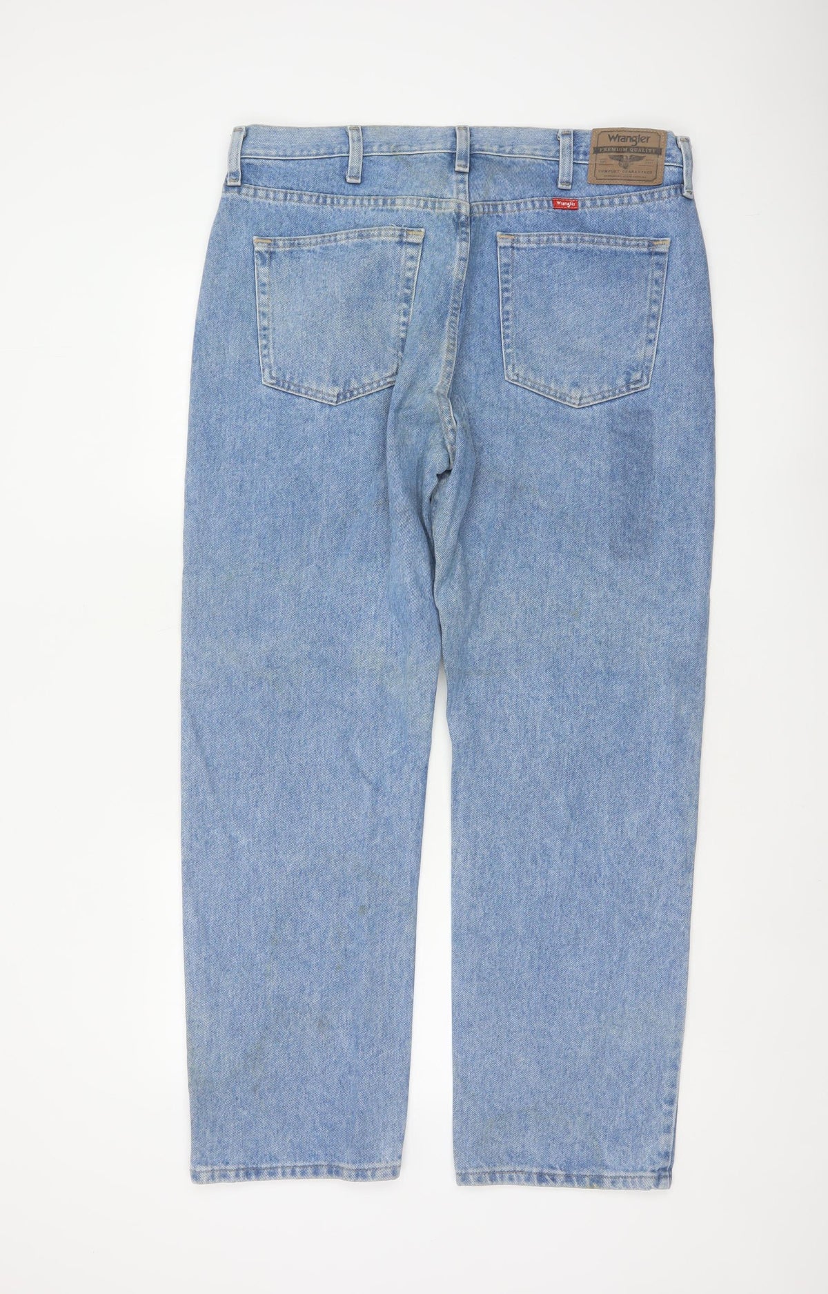 Wrangler Men’s Blue Light Wash 966 Regular Straight Jeans W36 L30